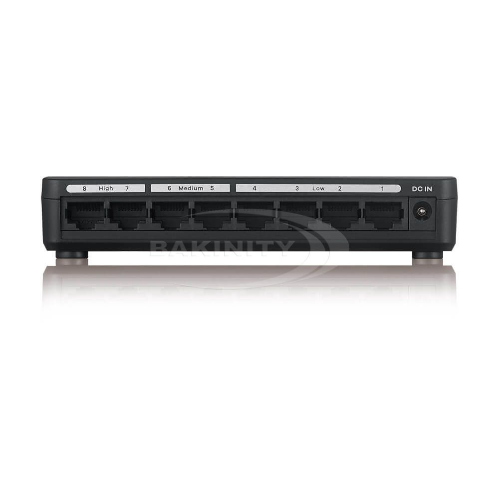 Kommutator Zyxel GS-108S v2 — Kommutatorlar və marşrutlayıcılar, Bakı (2)