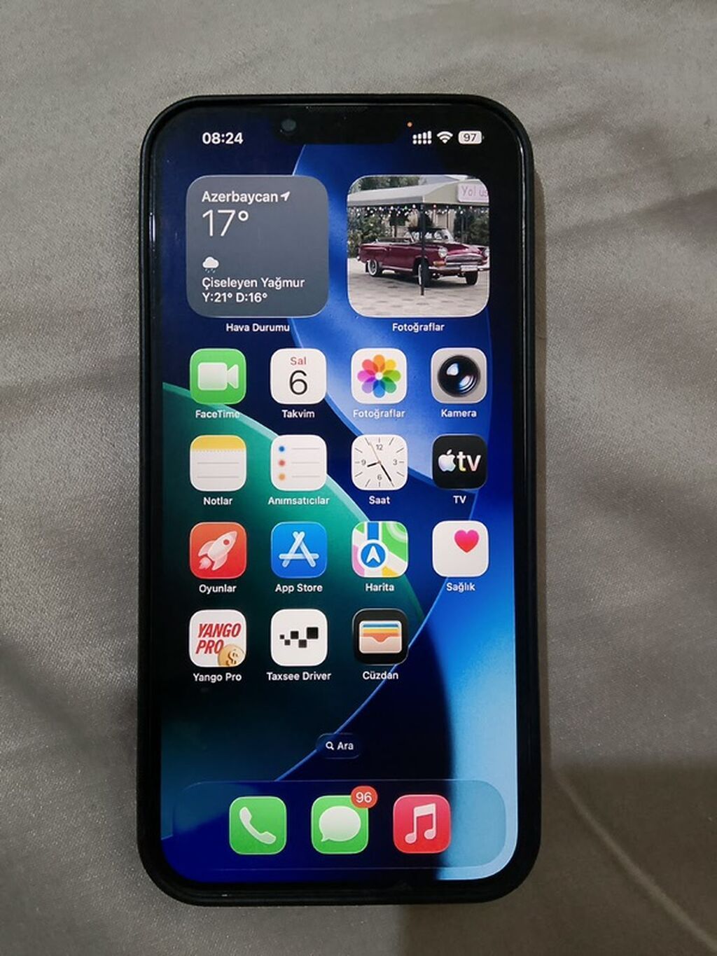 IPhone 13 Pro Max, 256 GB, Qara, Face ID — Apple iPhone, Masazır (3)