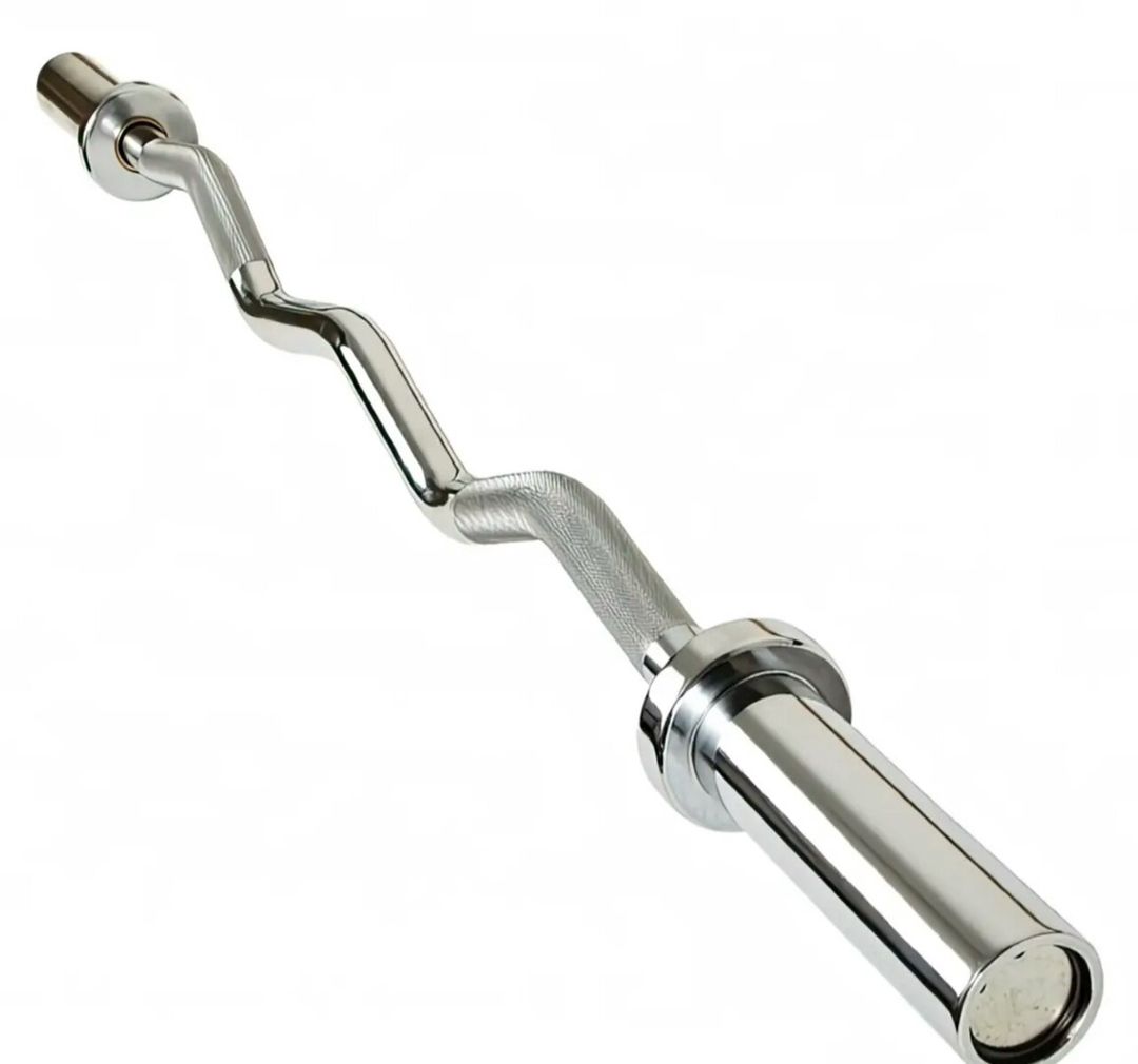 Ez Curl Barbell Bar F50 ştanq qrifi — İdman, hobi, istirahət, Bakı (3)