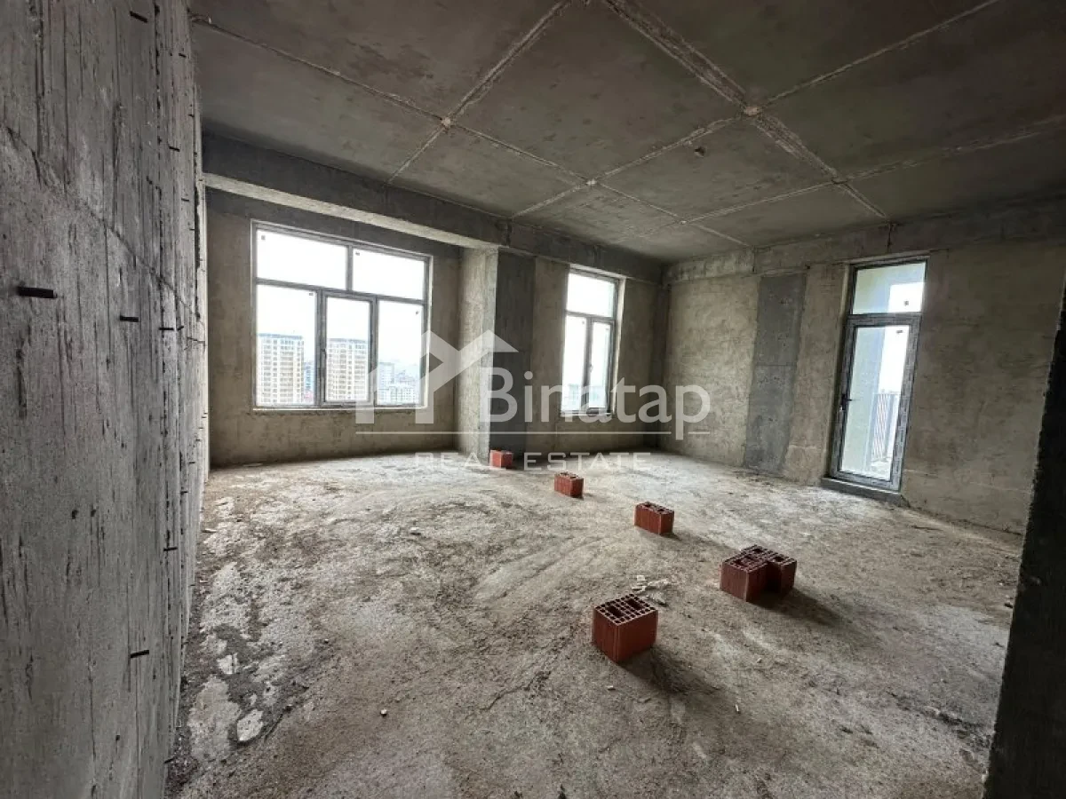 Satılır 3 otaqlı yeni tikili 107 m², Elmlər Akademiyası metrosu, Yasamal rayonu — Mənzil, Bakı (4)