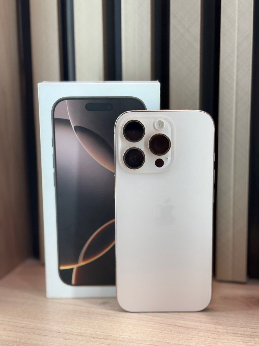 Apple iPhone 16 Pro Desert Titanium 256GB/8GB — Smartfonlar, Bakı