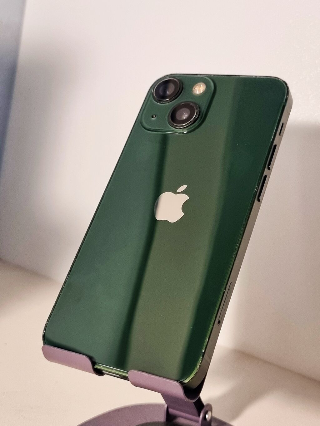 IPhone 13 mini, 128 GB, Yaşıl, Zəmanət, Simsiz şarj, Face ID — Apple iPhone, Xırdalan (2)