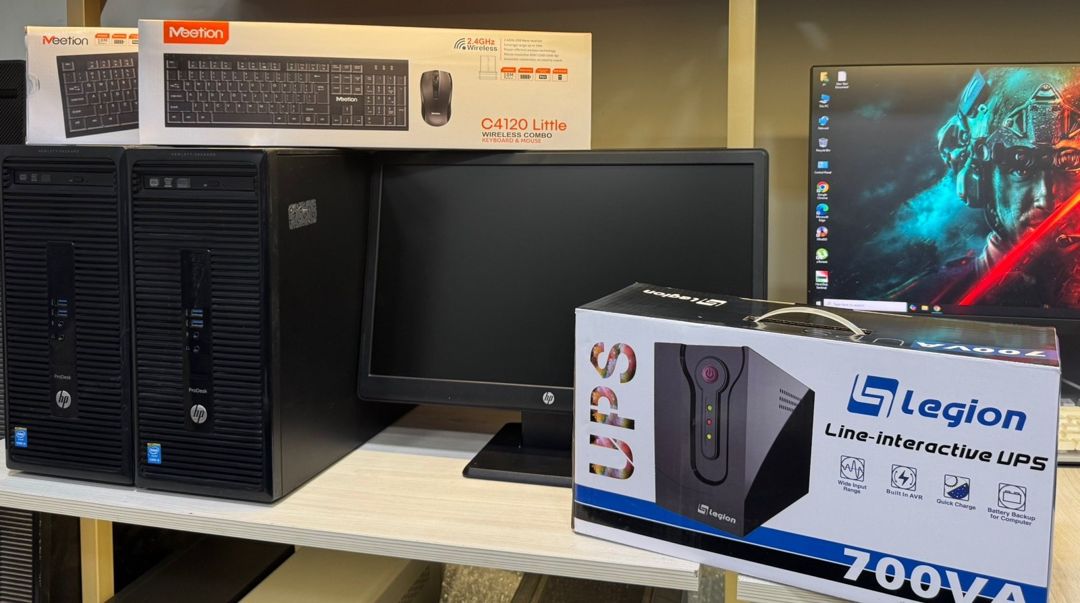 HP Core i5 4 Gen Ram 8 GB SSD 240 GB UPS — Masaüstü kompüterlər, Bakı