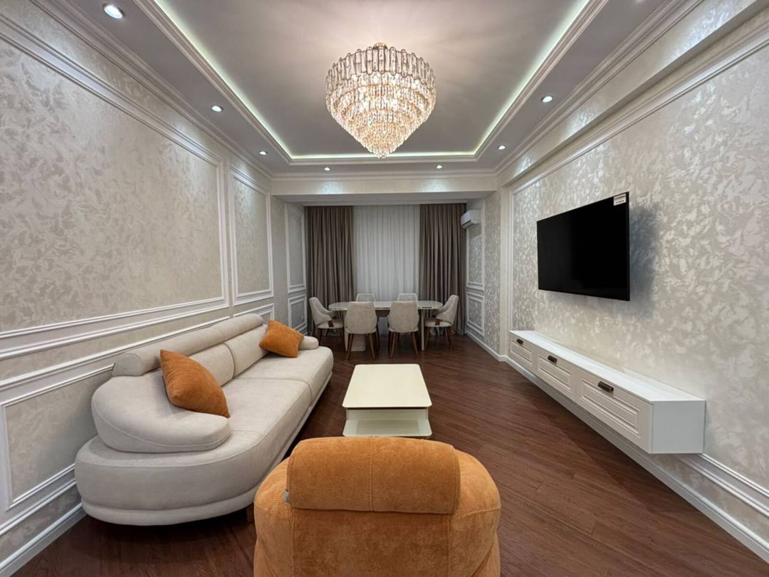 İcarəyə verilir 3 otaqlı yeni tikili 90 m² — Mənzil, Bakı (7)