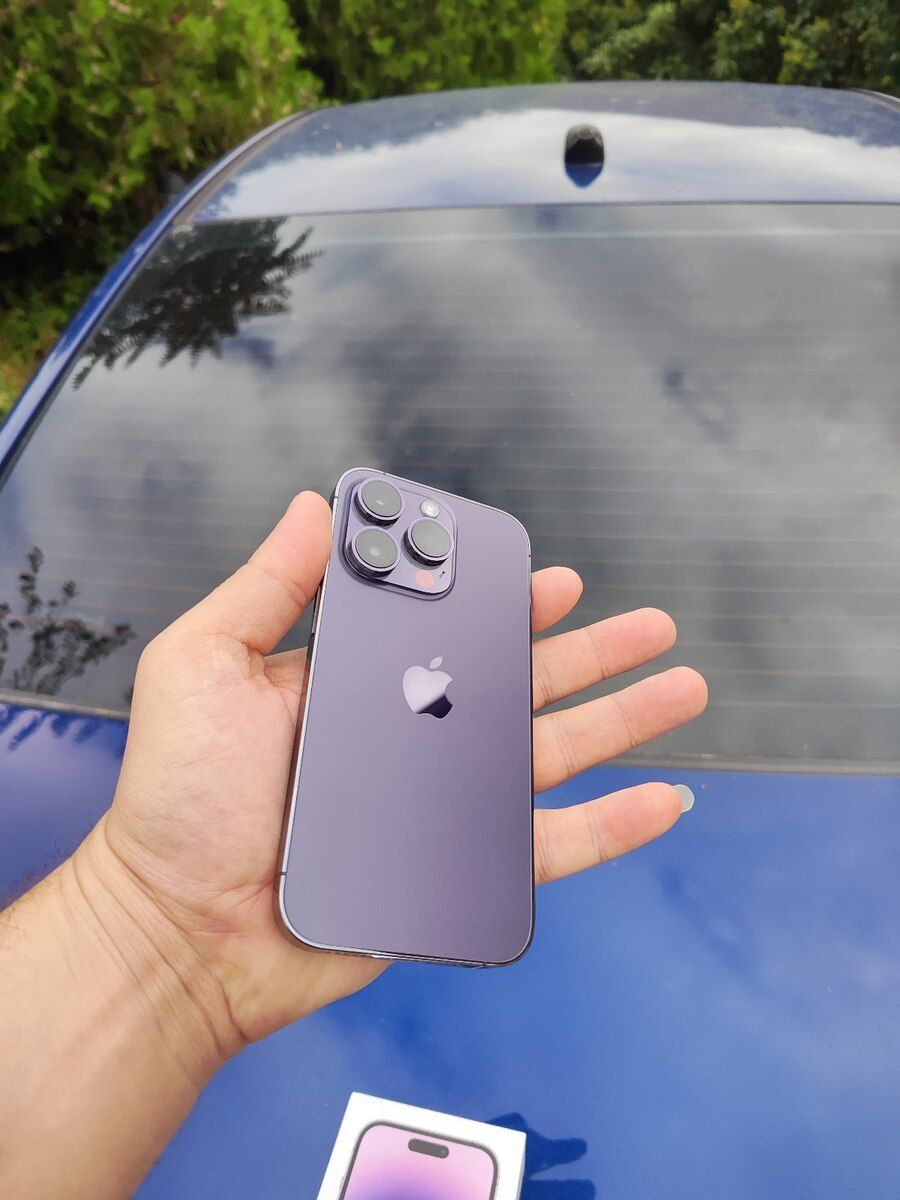 Apple iPhone 14 Pro Deep Purple 128GB/6GB — Smartfonlar, Mingəçevir (4)