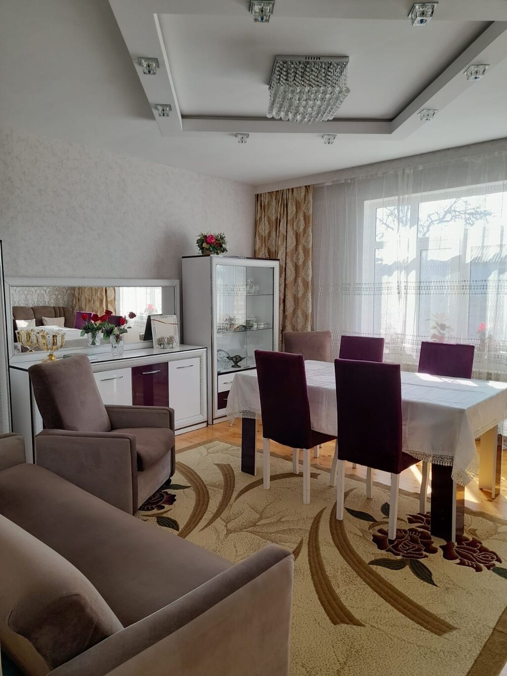 Satılır: Tam mebel və texnika ilə təchiz olunmuş həyət evi — Ev, villa, Bakı (2)