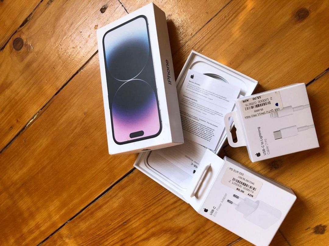 Apple iPhone 14 Pro Deep Purple 128GB/6GB — Smartfonlar, Bakı (8)