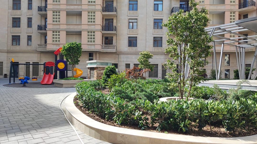 2 otaqlı mənzil, 82 m², Süleyman Vəzirov küç., 11/1 (Monparnas Residence) — Mənzil, Bakı
