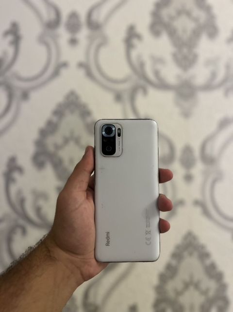 Redmi Note 10S, 128 GB, rəng - Ağ, Barmaq izi, İki sim kartlı, Face ID — Bakı