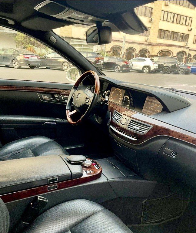 Mercedes S 350, 3.5 L, 2007 il, 246 000 km — Avtomobillər, Bakı (6)