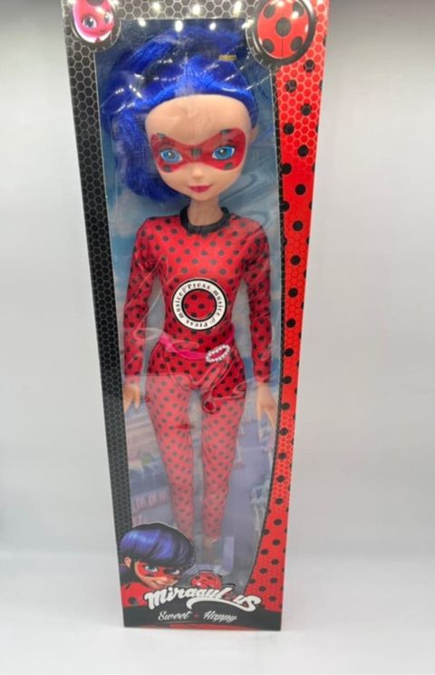 Kukla Super qəhrəman Ladybug stilində, maskalı, uzun boy, 3+ yaş — Bakı