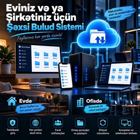 Bulud Cloud Sistemi quraşdırılması — Bakı