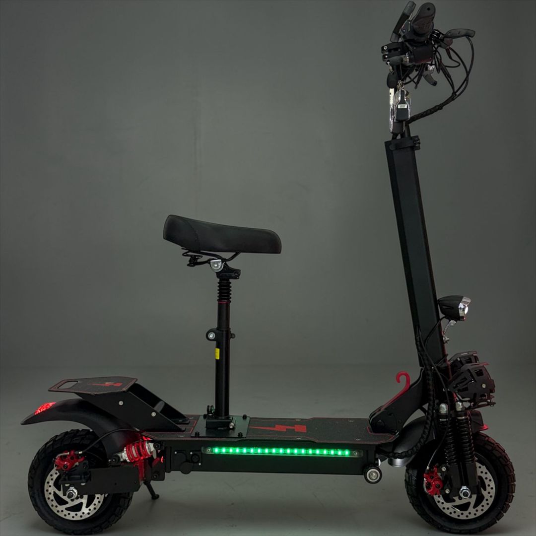 Elektrik samokat M3_KZ197 Black/Red — Mallar, Bakı