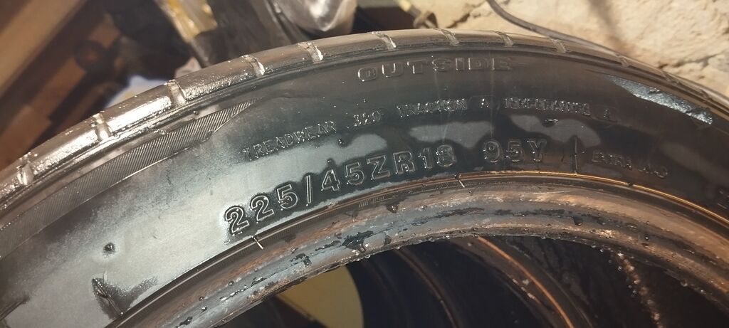 4 ədəd yay mövsümü üçün avtomobil təkəri 120 manat dordi razilawmaq — Şinlər, Güzdək (3)