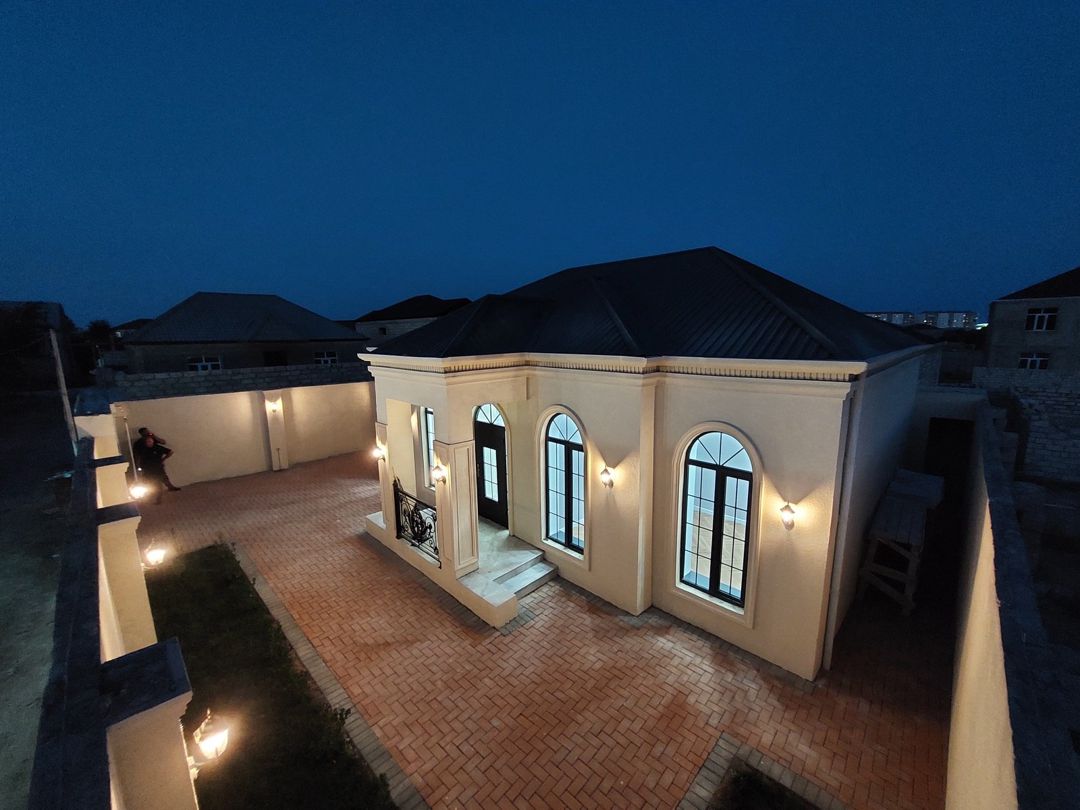 Satılır 4 otaqlı həyət evi/bağ evi 110 m² — Ev, villa, Bakı (2)