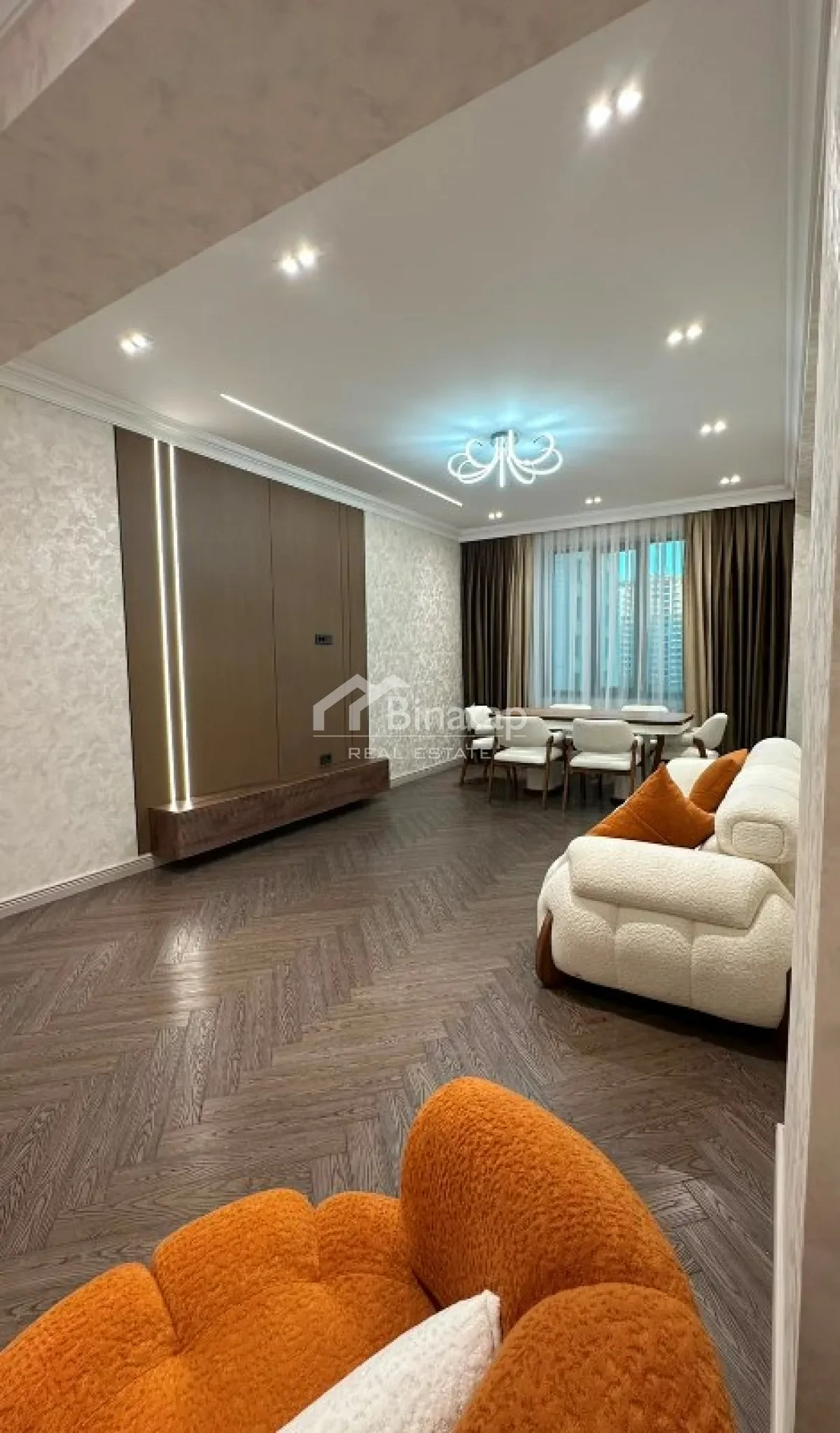 Satılır 3 otaqlı yeni tikili 141 m², Gənclik metrosu, Nəsimi rayonu — Mənzil, Bakı (2)