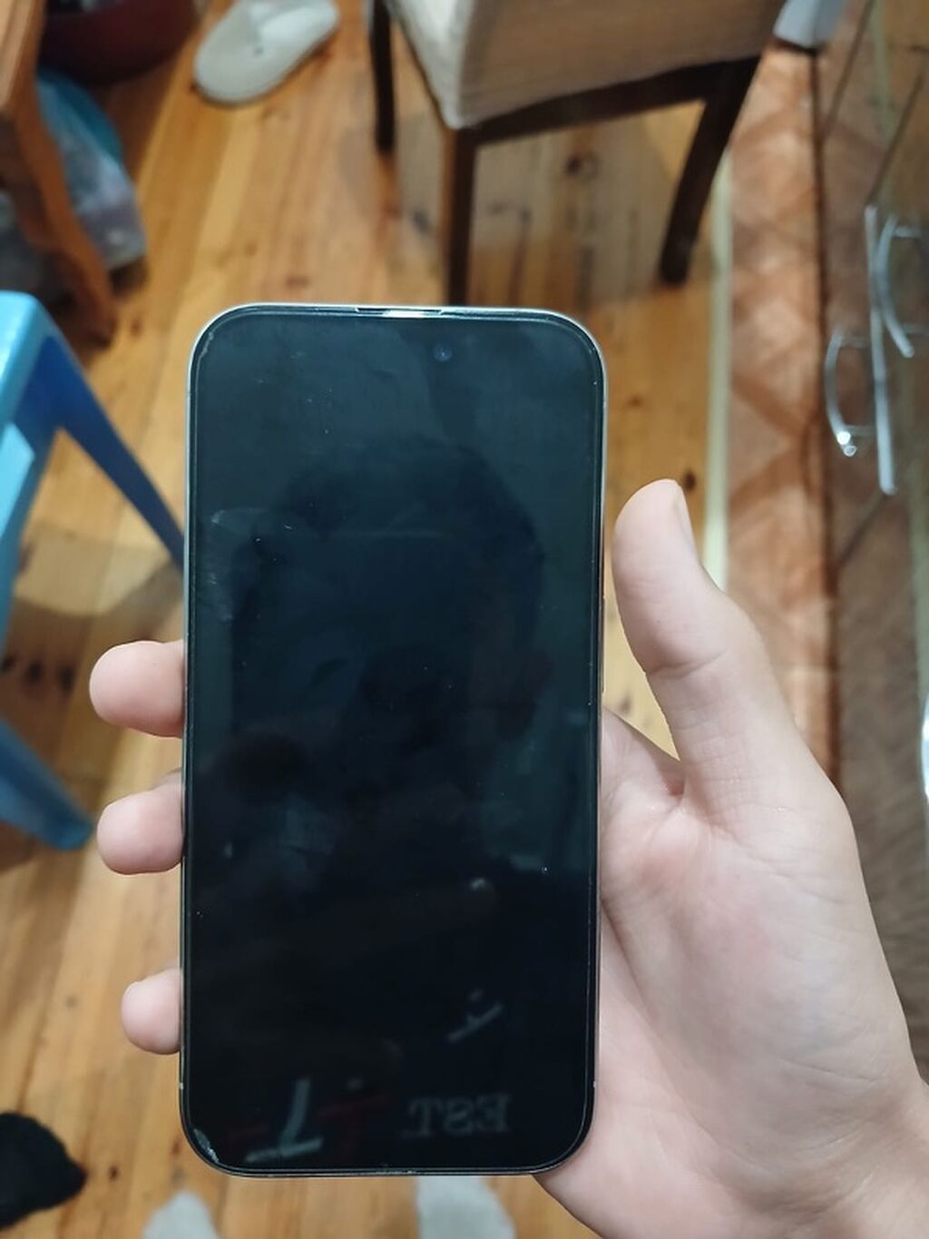 IPhone 15 Pro, Desert Titanium, Qırıq, Barmaq izi, Face ID — Apple iPhone, Masazır (3)