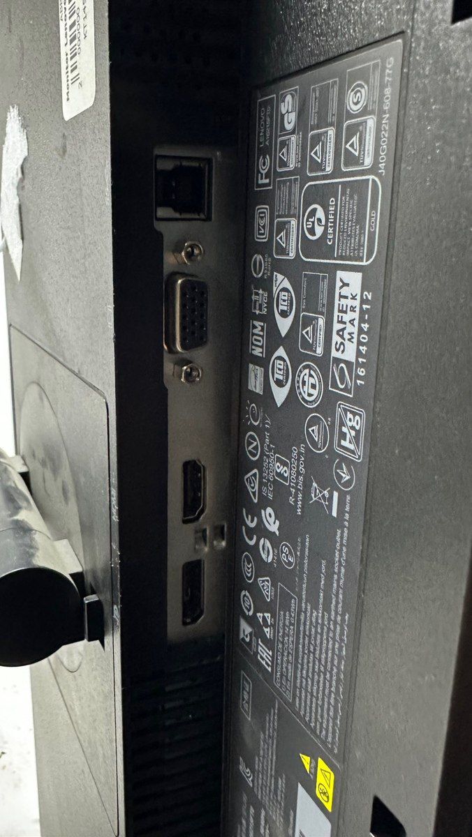 Monitor Lenovo t22 — Kompüterlər və noutbuklar, Bakı (3)
