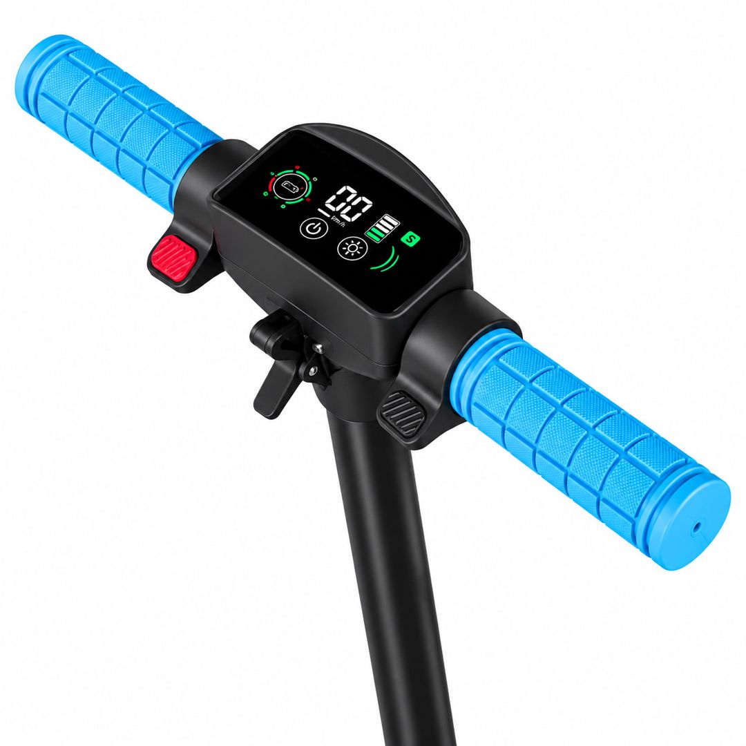 Elektrik samokat Toba U8 483-2 24V 2.5A 160W, 50 kq, 10 km, göy — Mallar, Bakı (2)