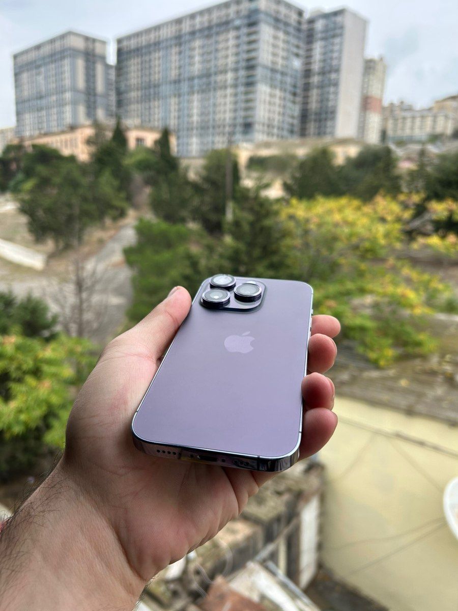 Apple iPhone 14 Pro Deep Purple 256GB/6GB — Smartfonlar, Bakı (2)