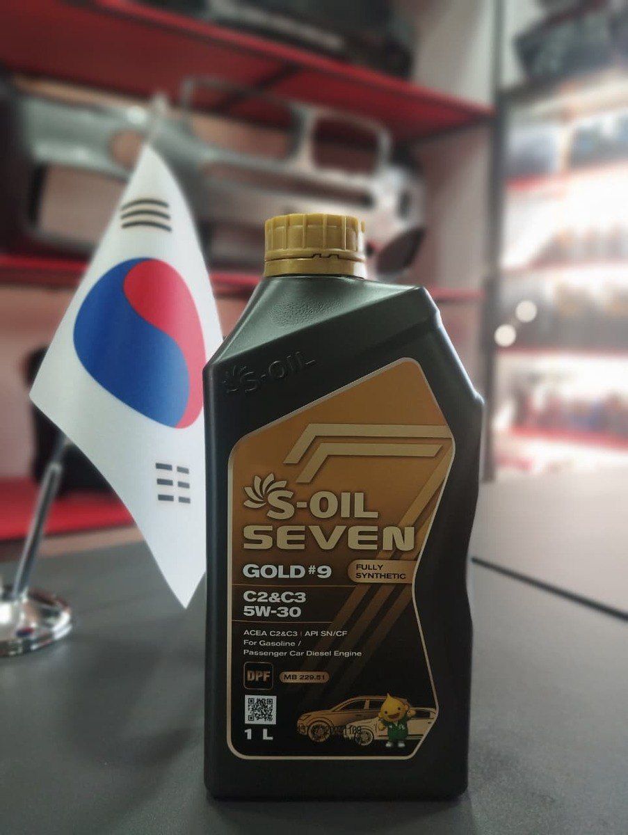 S-oıl Seven Gold #9 5W-30 sintetik mühərrik yağı (Koreya istehsalı) — Ehtiyat hissələri və aksesuarlar, Bakı (3)