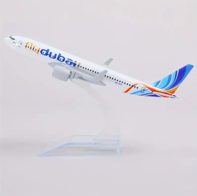 Dəmir təyyarə modeli "Fly Dubay Boeing 737" — Kolleksiyalar, Bakı