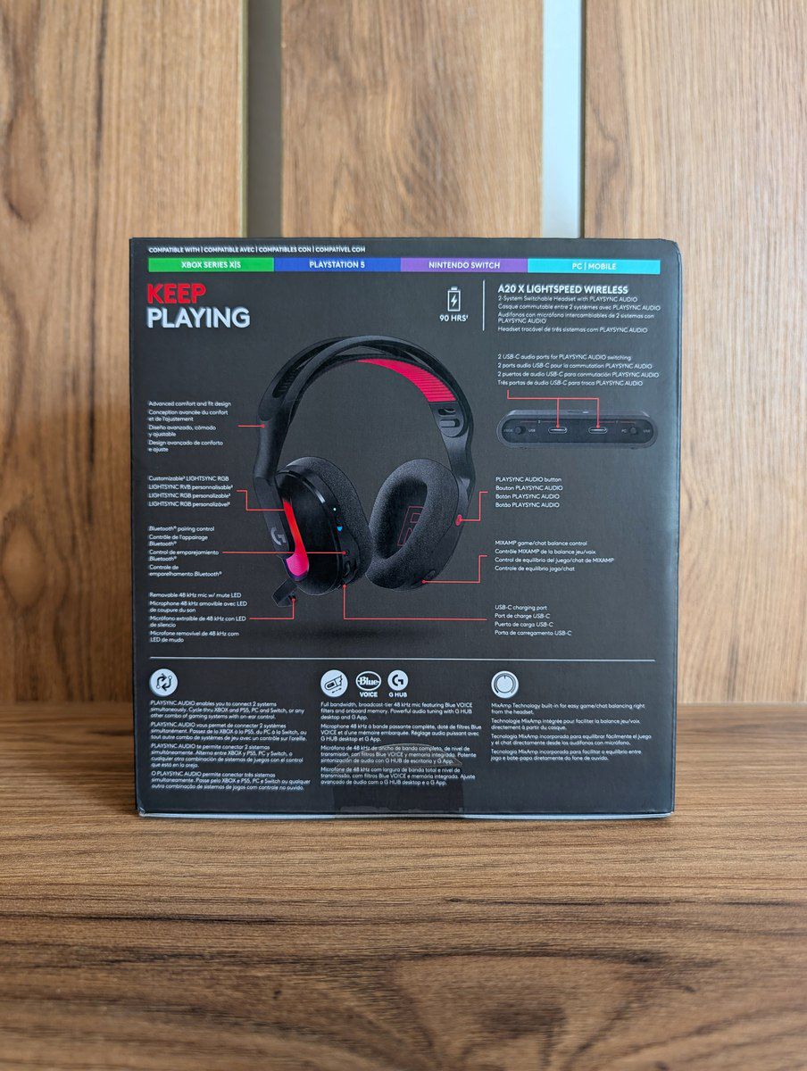 Logitech G Astro A20 X Wireless Gaming Headset — Səs texnikası, Bakı (2)