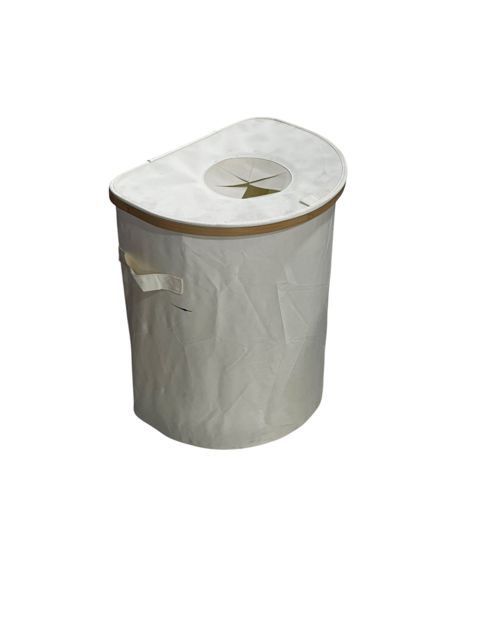 Paltar üçün səbət FS-17-13, parça, ağ, 32x42x50 sm — Bakı