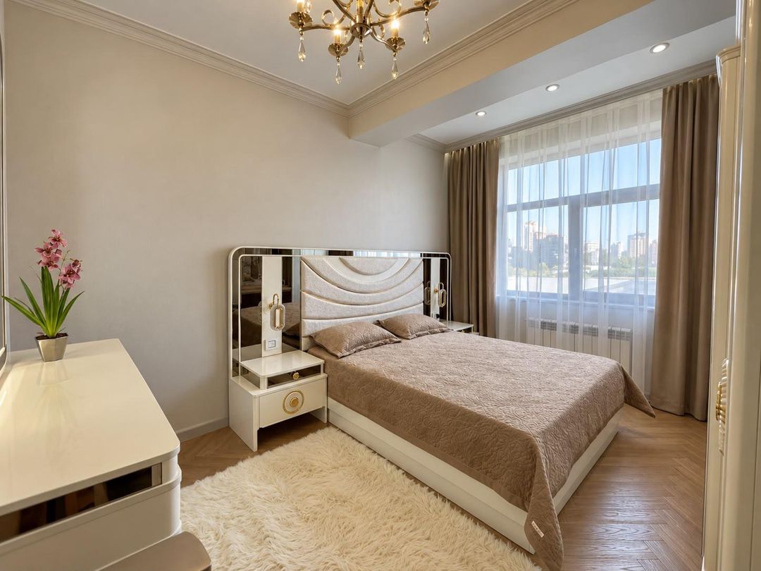 3 otaqlı mənzil, 115 m², K.Səfərəliyeva küç., 12 (Murad Residence) — Mənzil, Bakı (6)