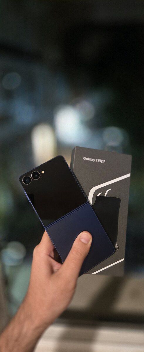 Samsung Galaxy Z Flip 7 Blue Shadow 256GB/12GB — Smartfonlar, Bakı (2)