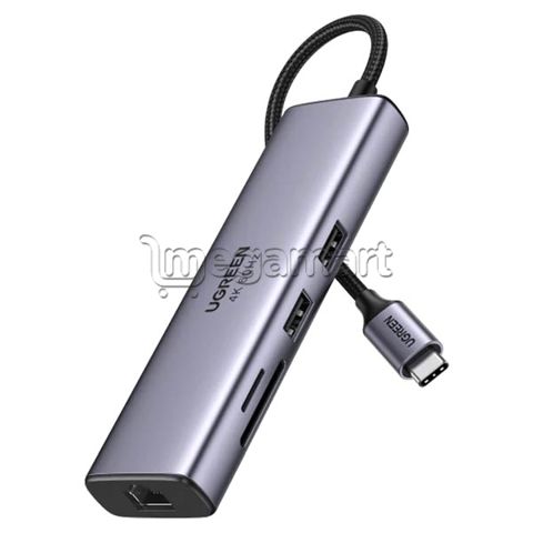 USB hub ugreen 60515 CM512 7-in-1 4K HDMI, 2x usb-a, GLan,USB-C pd (100W — 85 ₼ · Bakı · Giriş nöqtələri USB hub ugreen 60515 CM512 7-in-1 4K HDMI, 2x usb-a, GLan,USB-C pd (100W — Bakı