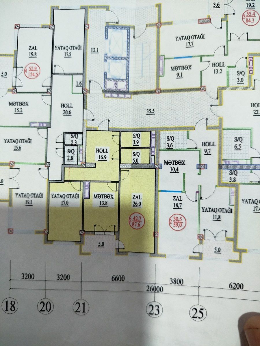 Satılır 2 otaqlı yeni tikili 88 m² — Mənzil, Bakı (2)