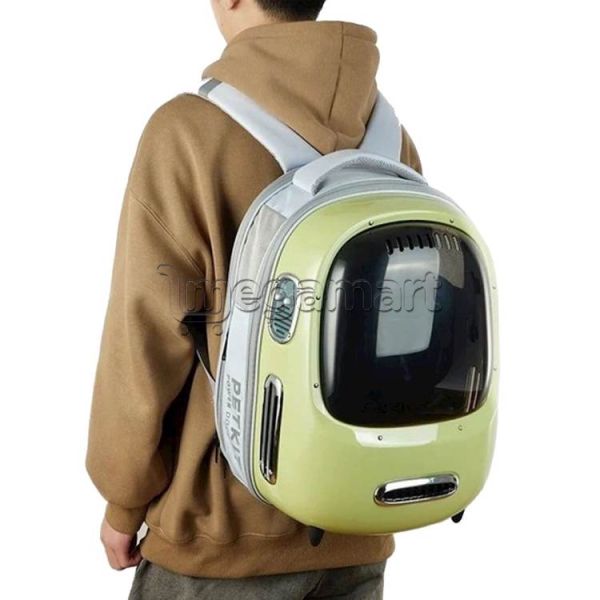 Pişik Daşıyıcısı Petkit Breezy 2 Smart – Yaşıl (P7704 Green) — Heyvan malları, Bakı (2)
