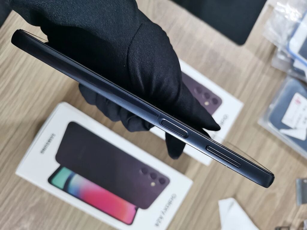 Samsung Galaxy A24 4G, rəng - Qara, Barmaq izi — Samsung, Masazır (4)