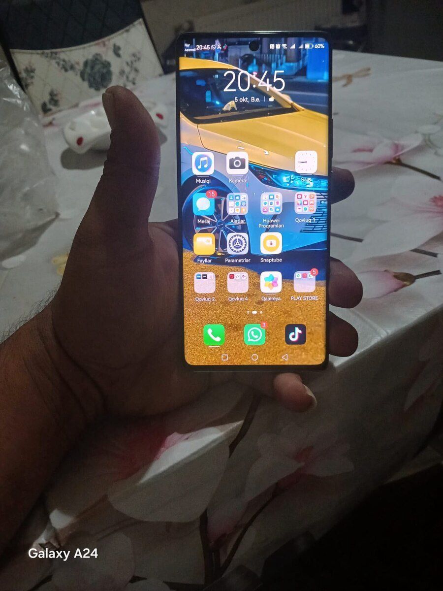Huawei Nova 10 Silver 128GB/8GB — Smartfonlar, Bakı (2)