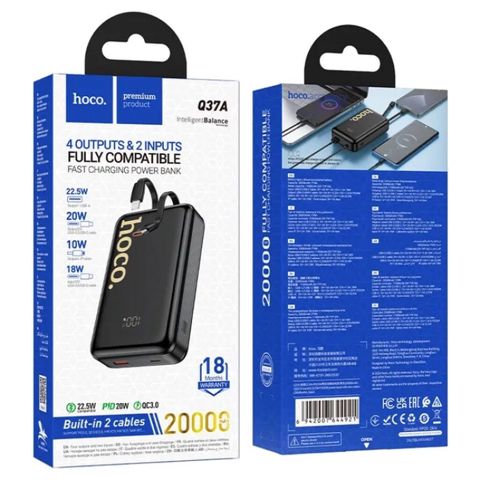Hoco Q37A Powerbank Hoco Q37A – mobil telefon və digər uyğun ağıllı — 50 ₼ · Bakı · Powerbank-lər Hoco Q37A Powerbank Hoco Q37A – mobil telefon və digər uyğun ağıllı — Bakı