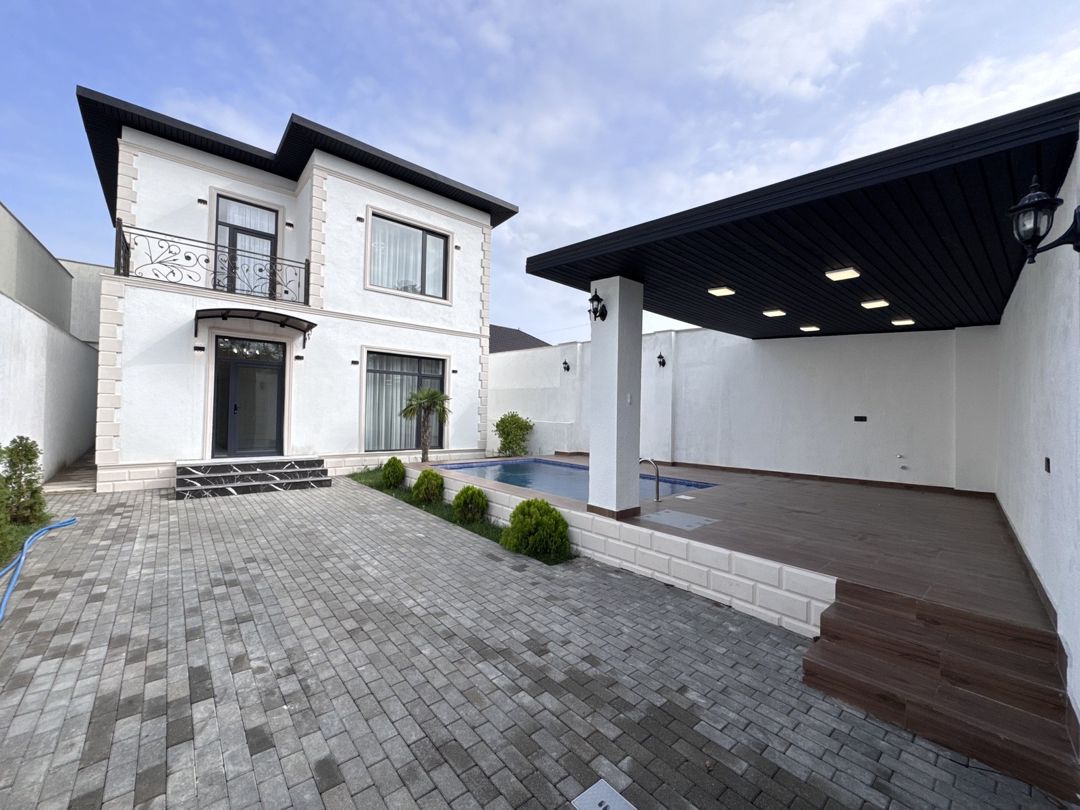 Satılır 3 otaqlı həyət evi/bağ evi 140 m² — Ev, villa, Bakı (3)