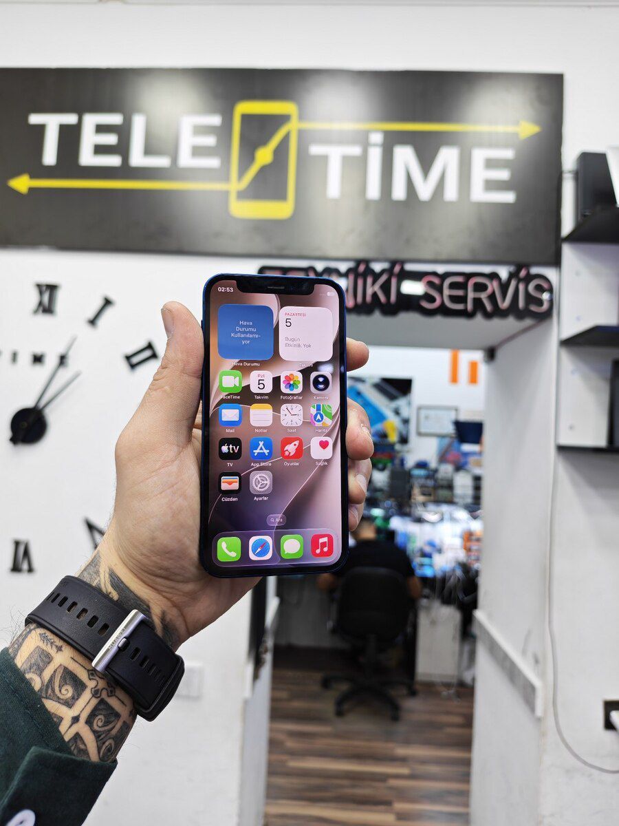 Apple iPhone 12 Mini Blue 64GB/4GB — Smartfonlar, Bakı (2)