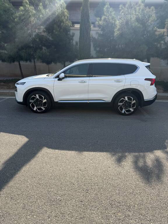 Hyundai Santa Fe, 2.5 L, 2021 il, 42 000 km — Avtomobillər, Bakı (4)