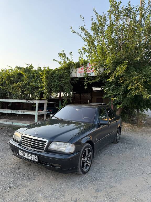 Mercedes C 180, 1.8 L, 1996 il, 415 000 km 90-CK-329 — Avtomobillər, Şəmkir (4)