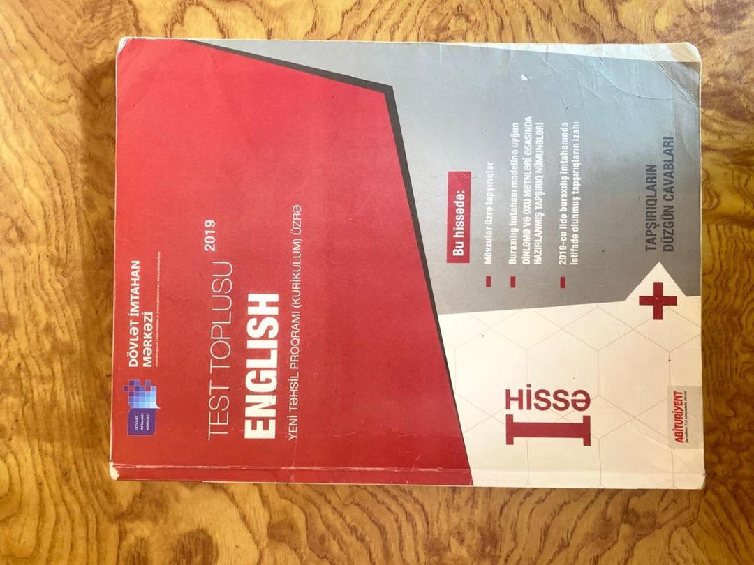 İngilis Dili test tapşırıqları və topluları — Məktəb və təhsil malları, Bakı (4)