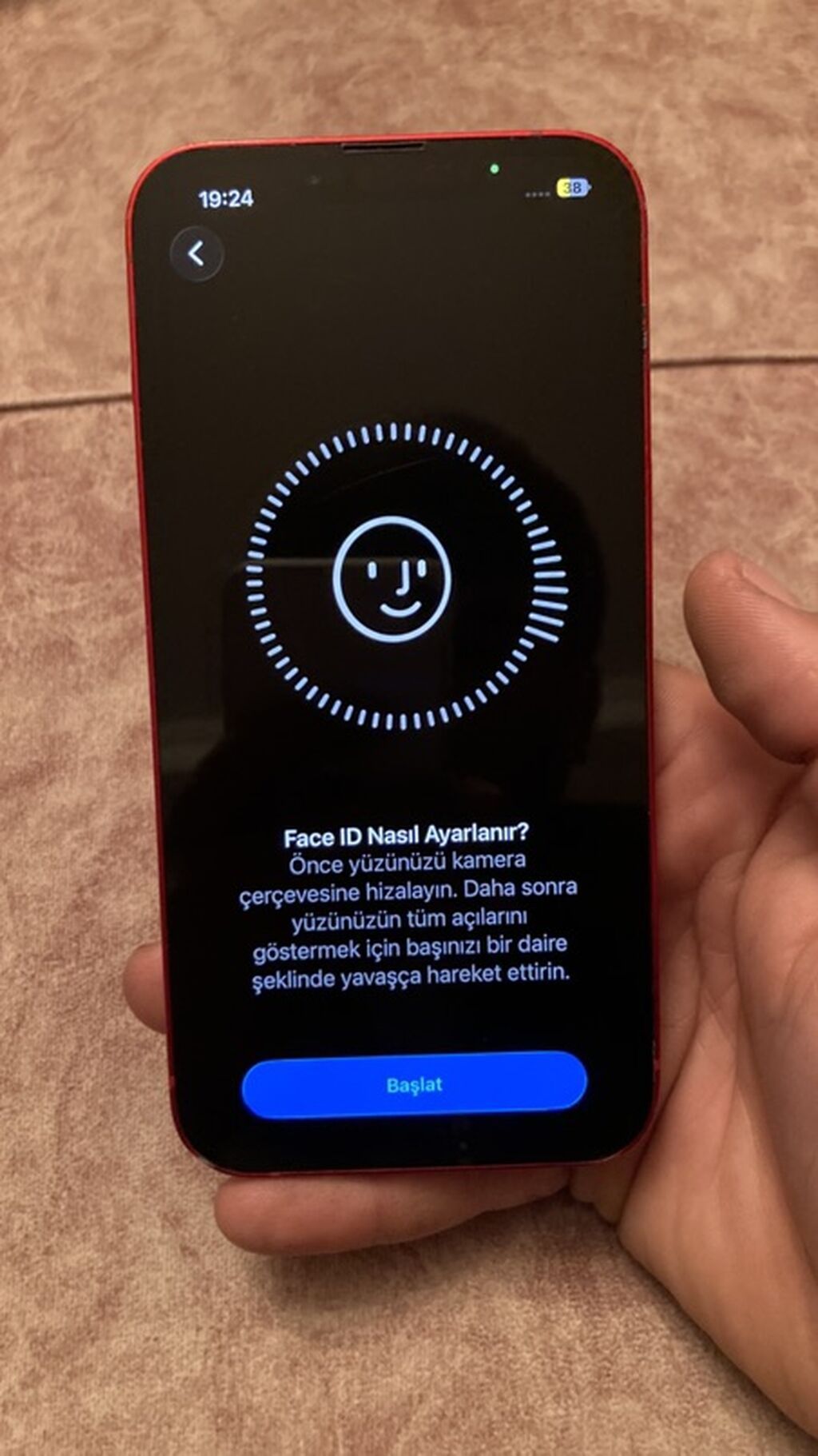IPhone 13, Qırmızı, Face ID — Apple iPhone, Xaçmaz (9)