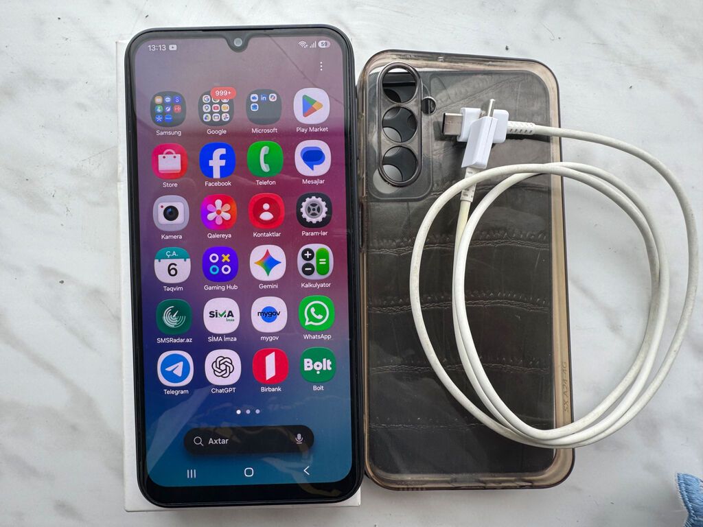 Samsung Galaxy A24 4G, 128 GB, rəng - Qara, Zəmanət, Barmaq izi, İki sim kartlı — Samsung, Bakı (3)