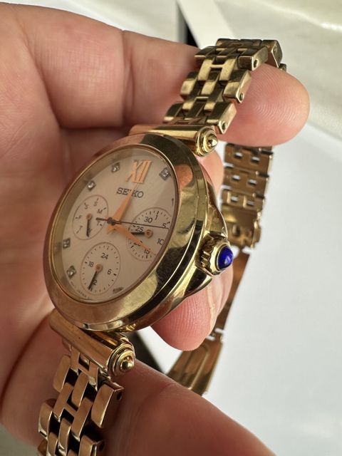 Seiko Conceptual 698P1 Gold qol saatı — Bakı