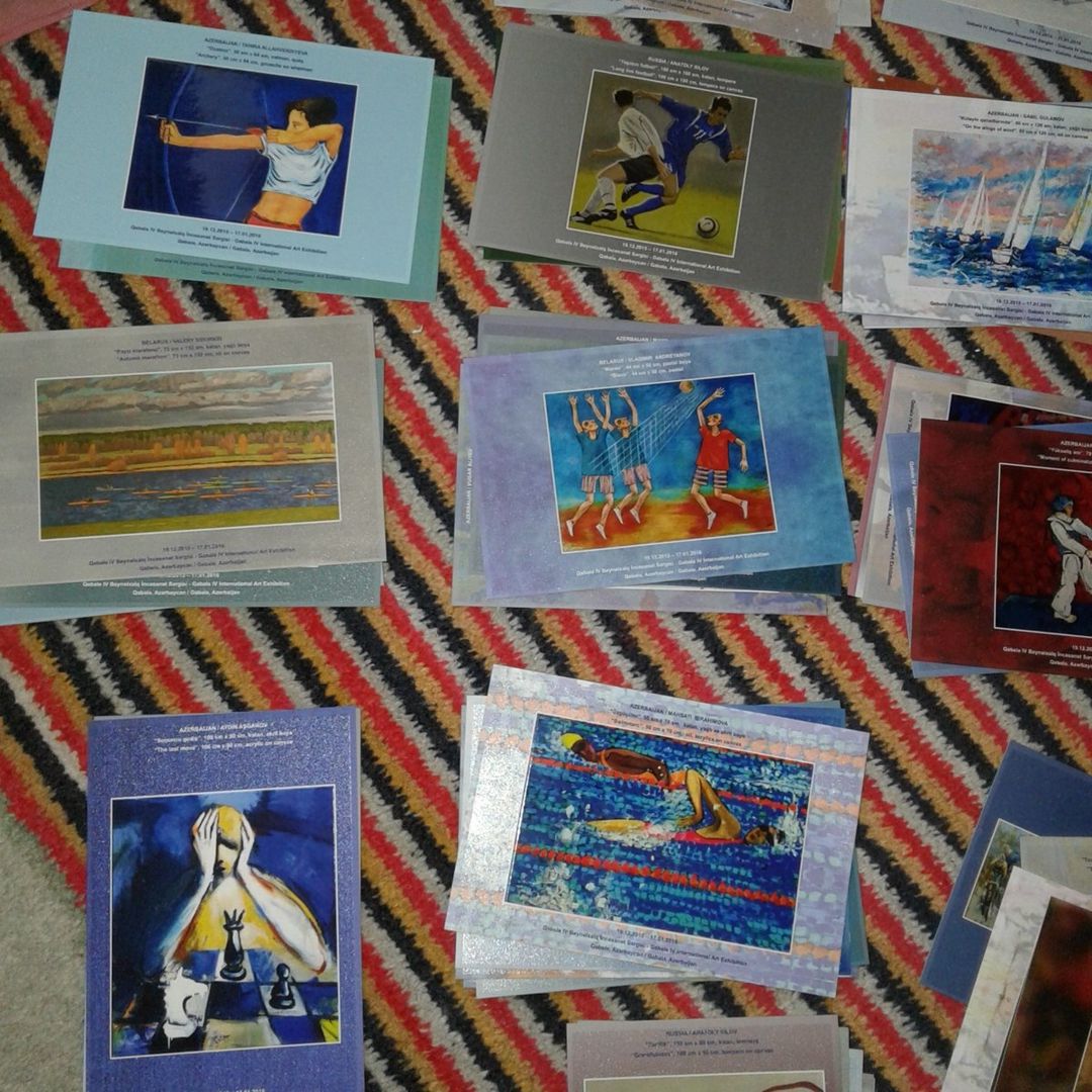 Открытки "Евроигры 2015" — Kolleksiyalar, Bakı (6)