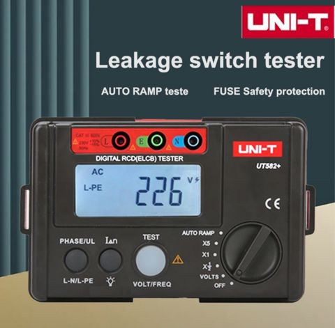 Rcd/elcb test cihazı Unı-t UT 582+ — Bakı