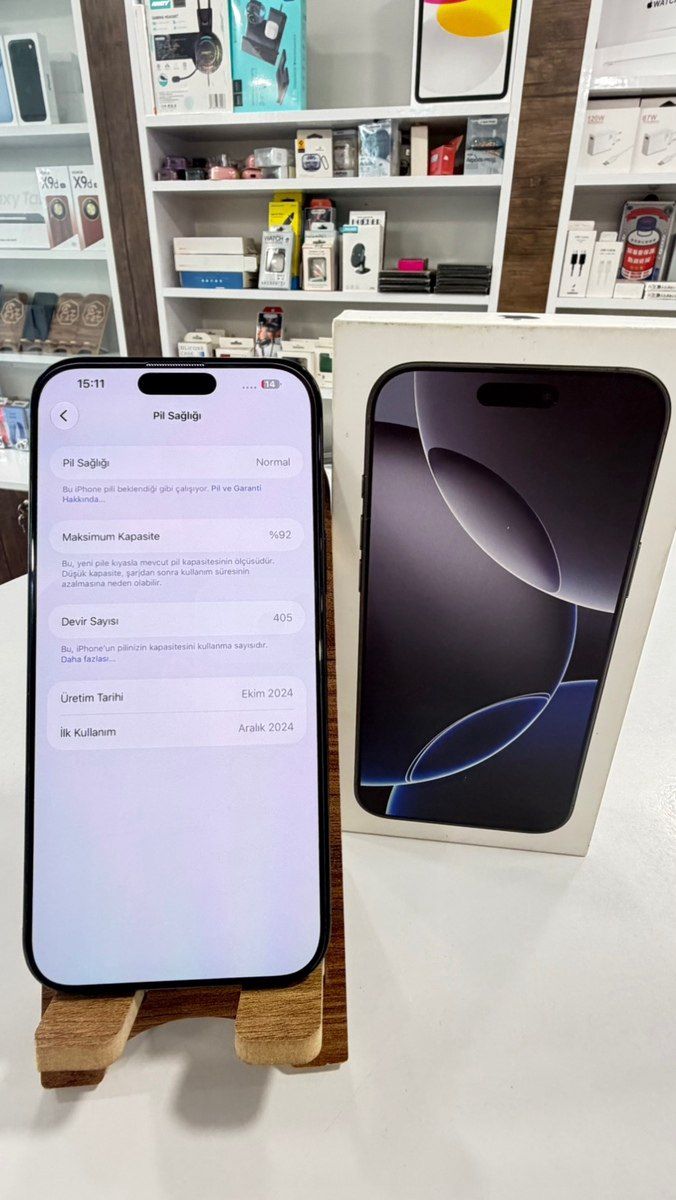 Apple iPhone 16 Pro Max Black Titanium 256GB/8GB — Smartfonlar, Bakı (2)