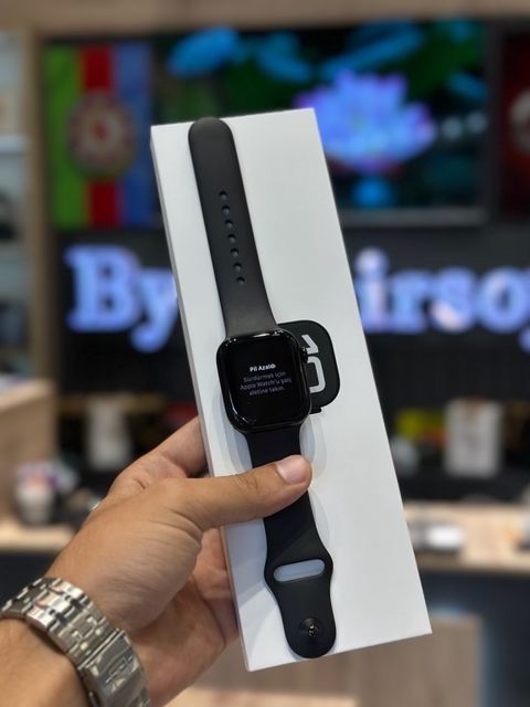 Apple Watch Series 10 Aluminum Jet Black 42mm — Bakı