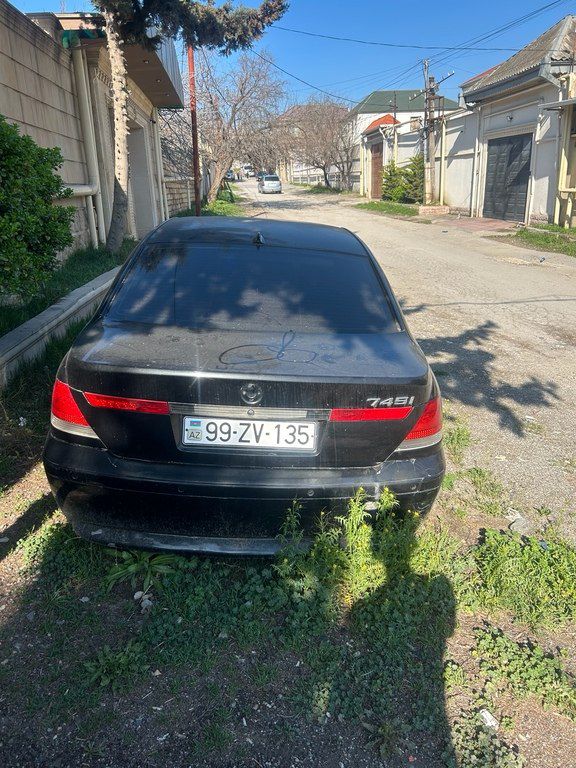 BMW 745, 4.4 L, 2001 il, 234 000 km 99-ZV-135 — Avtomobillər, Bakı (6)
