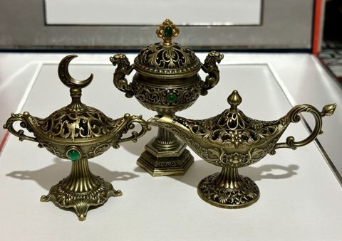 Fiqur, Metal, rəng - Qızılı — Masazır